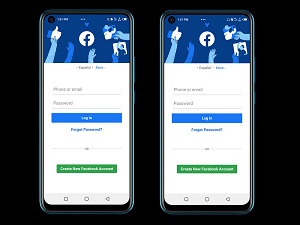 Facebook Mobile Login Touch